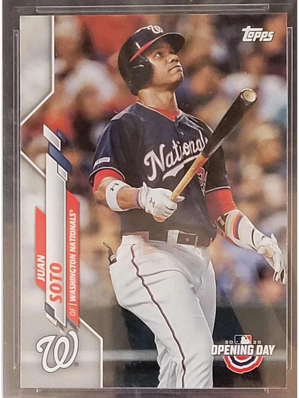 Juan Soto 2020 Topps Opening Day #27 Graded Gem Mint 10 CCG